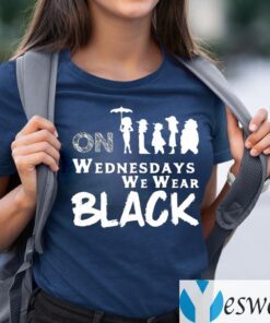 On Wednesdays We Wear Black Shirt