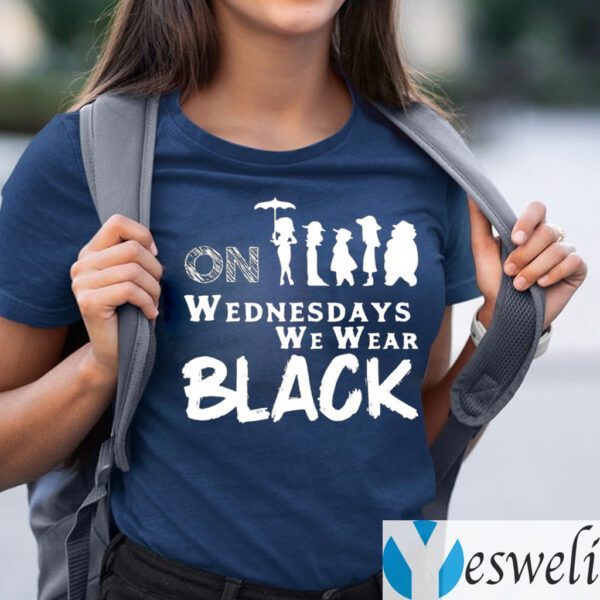 On Wednesdays We Wear Black Shirt