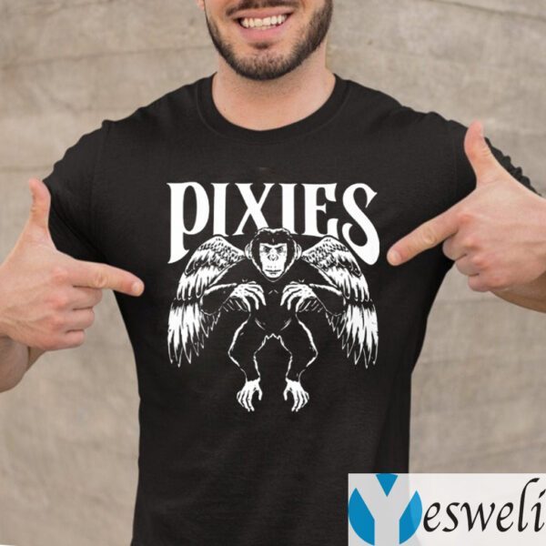 Pixies monkey angel shirt