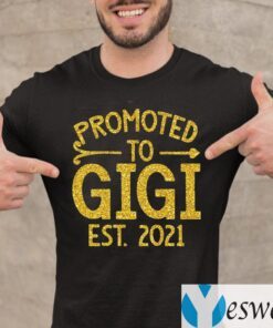 Promoted To Gigi EST 2021 TeeShirts