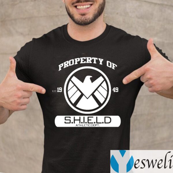Property Of Est 1949 S.H.I.E.L.D Athletic Dept Shirts
