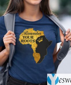 Remember My Roots – Afro Queen Black History Month TeeShirt