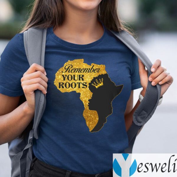 Remember My Roots – Afro Queen Black History Month TeeShirt