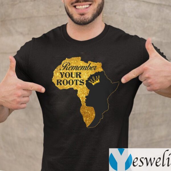 Remember My Roots – Afro Queen Black History Month TeeShirts