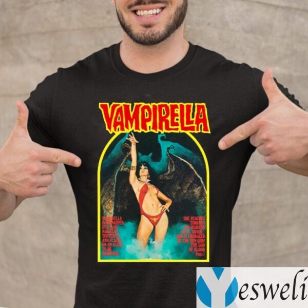 Retro Vampirella cover Shirts