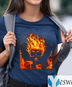 Skull Fire T-Shirts