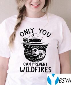 Smokey Bear Only You Can Prevent Wildfires TeeShirt