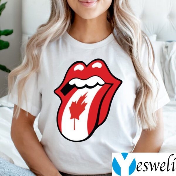 The Rolling Stones Lips Canadian TeeShirt