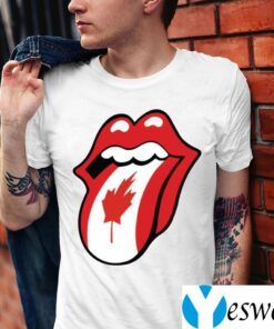 The Rolling Stones Lips Canadian TeeShirts