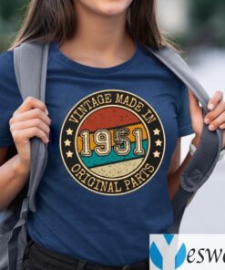 Vintage 1951 69th Birthday TeeShirt