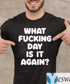 What Fucking Day Is It Again Shirt