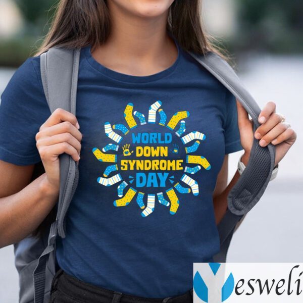 World Down Syndrome Day Awareness Socks T-Shirts