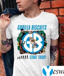 gorilla biscuits start today shirt