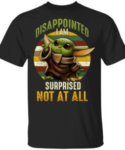 Vintage Disappointed I Am Surprised Not at All T-Shirt