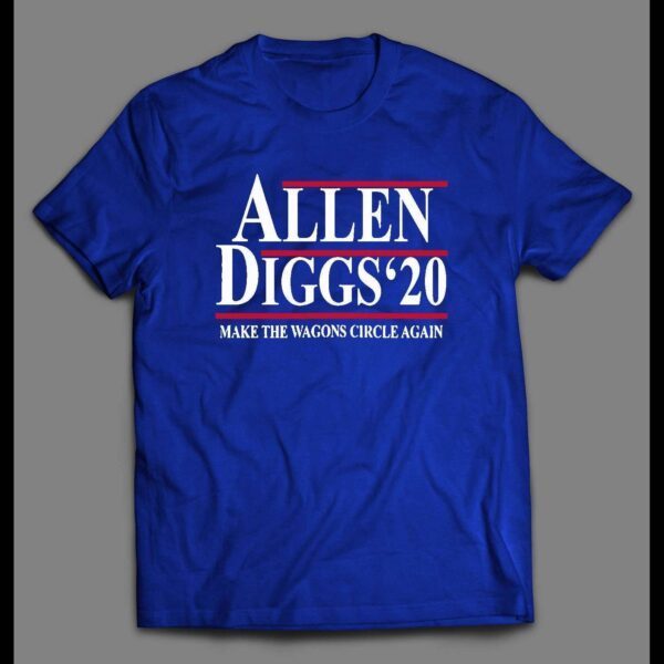 ALLEN AND DIGGS 2020 POLITICAL PARODY FOOTBALL SHIRT shirt