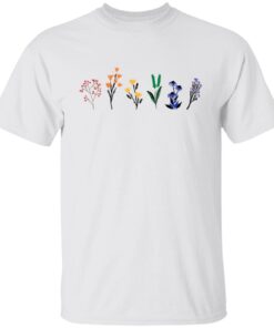 LGBTQ Wildflowers shirt