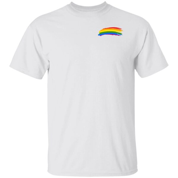 LGBT pocket pride flag shirt