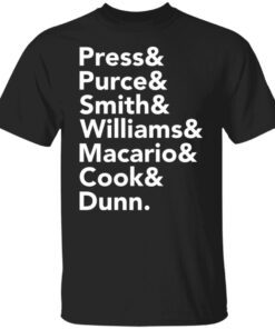 Press and Purce and Smith and Williams shirt