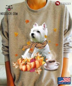 Pumpkin Thanksgiving Yorkshire For Dog Lovers Drink Coffee