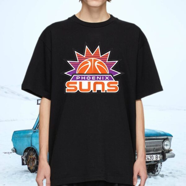 Funny Phoenix Basketball Suns Basketball Ball Shine T-Shirts