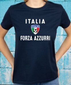 Italy Soccer Jersey 2020 Forza Azzurri Italia Football Team Shirt