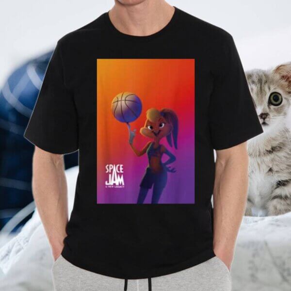 Space Jam A New Legacy Lola With Basketball Poster Shirts