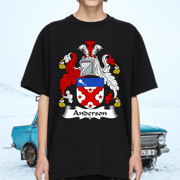 Anderson Coat Of Arms Family Crest Shirt
