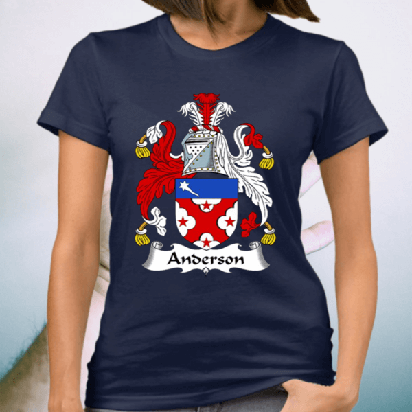 Anderson Coat Of Arms Family Crest Shirts