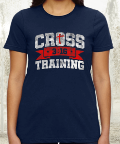 Cross Training John 316 Christian Workout TShirt