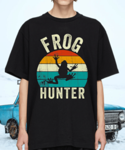 Frog Hunter Vintage Frogs Catcher TShirt