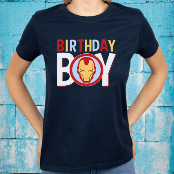 Iron Man Birthday Boy TeeShirt