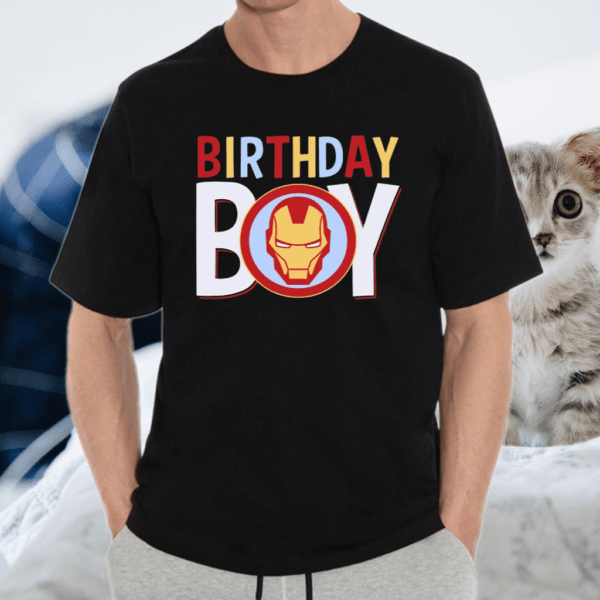 Iron Man Birthday Boy TeeShirts