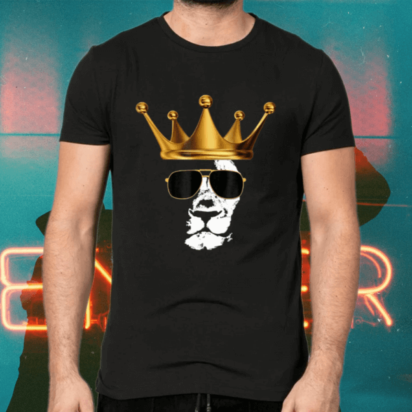 Lion King With Crown Lion T Shirt