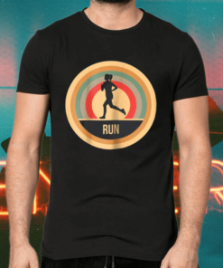 Retro Vintage Running For Runners Shirts