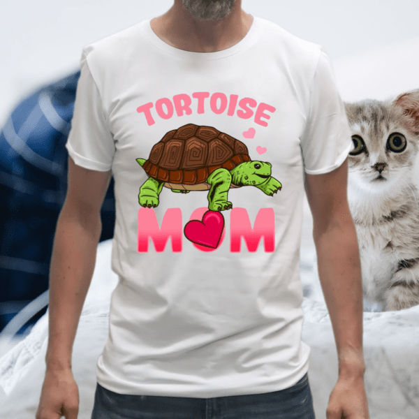 Tortoise Mom Mama Reptile Species TShirt