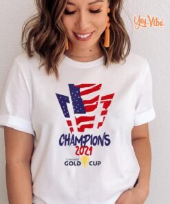 USA Champions 2021 Gold Cup Concacaf T-Shirt