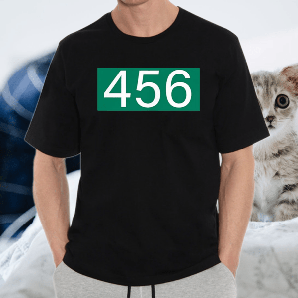 456 vinatge Squid korean Game k drama T-Shirt