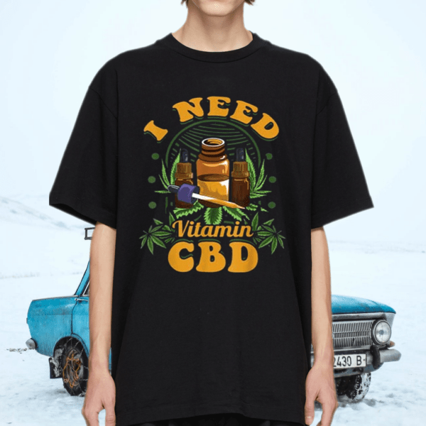 CBD Pun Hemp Lover Vitamin Oil Shirt