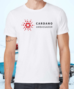 Cardano Ambassador t shirt