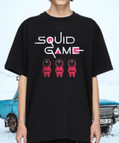 Chibi Squid Korean Game Tee Shirt