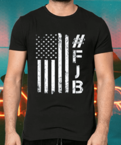FJB Pro America US Distressed Flag F Biden FJB T-Shirts