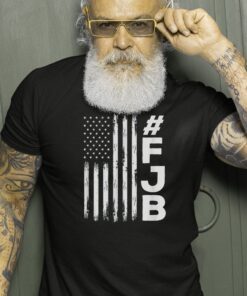 FJB Pro America US Distressed Flag F Biden FJB T-Shirts