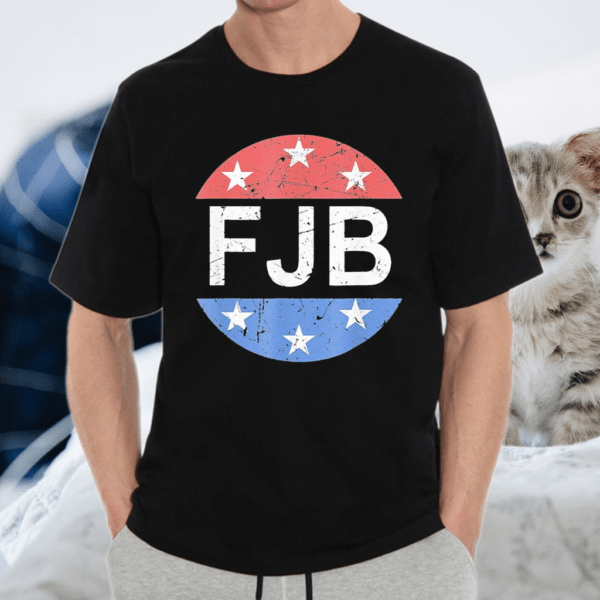 Fjb pro America us distressed flag f Biden tshirt