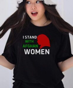 I Stand With Afghan Women Human Rights T-Shirt