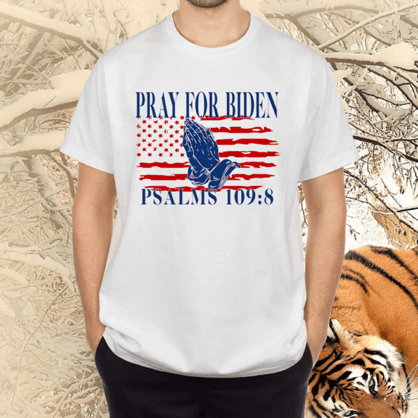 Pray For Biden Psalms 109-8 Premium T-Shirts