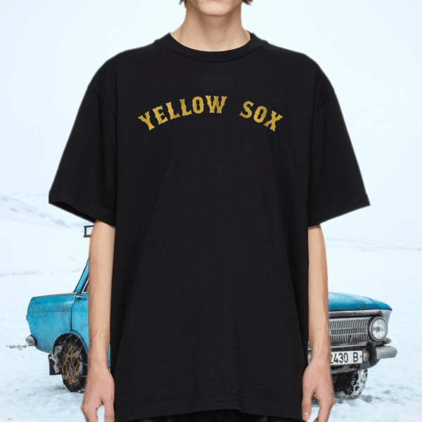boston yellow sox tshirt