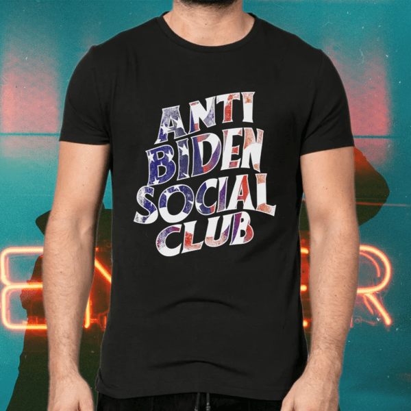 Anti Biden Social Club American Flag Shirts