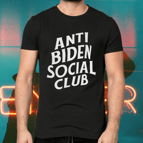 Anti Biden social club t-shirt