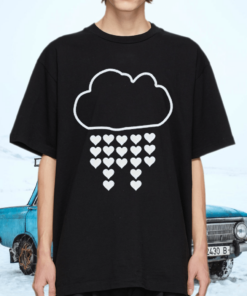 Cloud and hearts tshirt