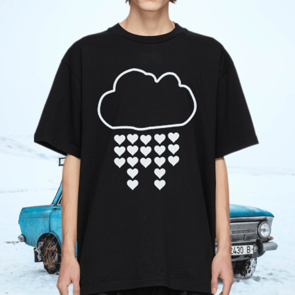 Cloud and hearts tshirt